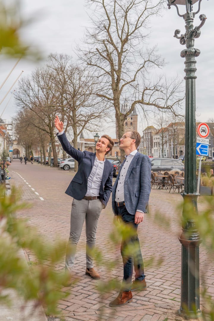 Een promotiefoto voor op kantoor