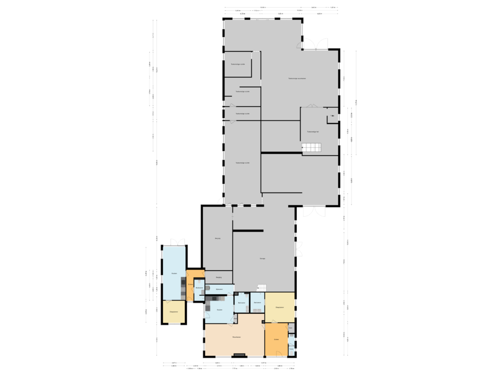 Bekijk plattegrond van Begane grond van Hoofdweg 112