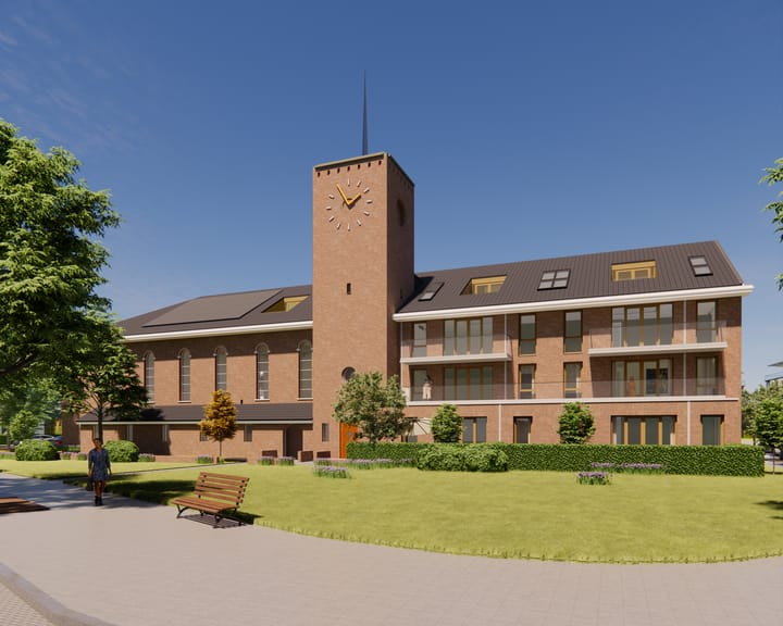 Foto 1 van Top-etage appartement Mozart Wonen (Bouwnr. 29)