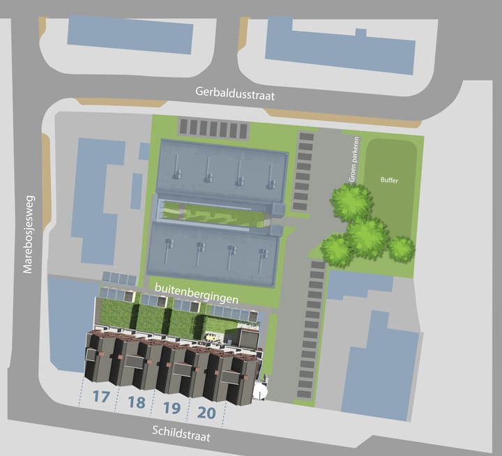 Foto 9 van Benedenwoning met tuin (Bouwnr. 19)