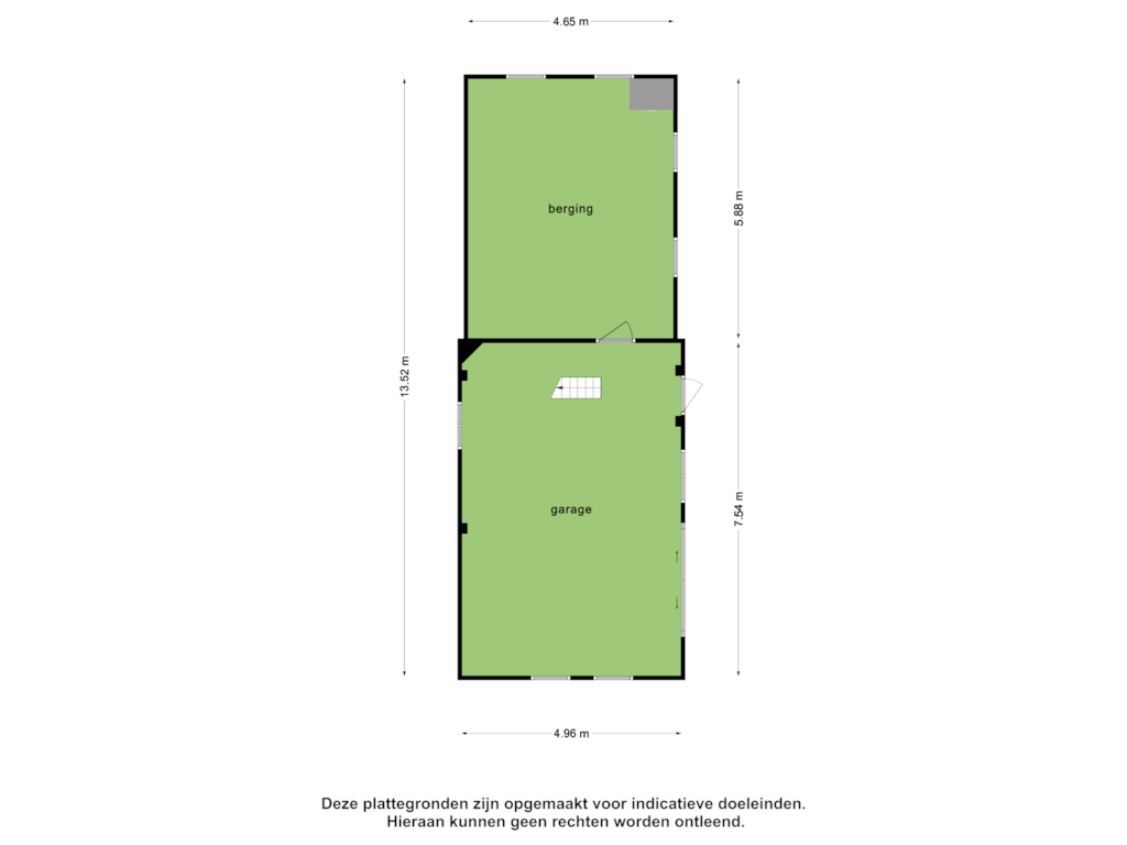 Bekijk plattegrond van Berging van Eemdijk 86