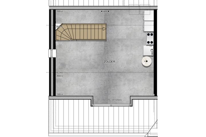 Bekijk foto 10 van Type C2 Halfvrijstaande woningen (Bouwnr. 10)