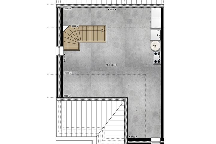 Bekijk foto 10 van Type C4 Halfvrijstaande woningen (Bouwnr. 18)