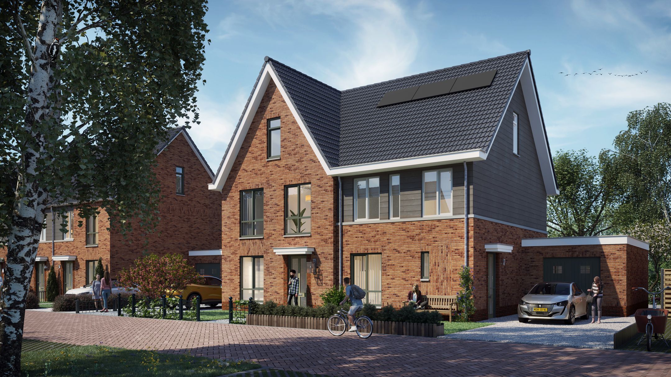 Hof Lindebeek fase 2A | 2^1 kapwoningwoning (Bouwnr. 50)