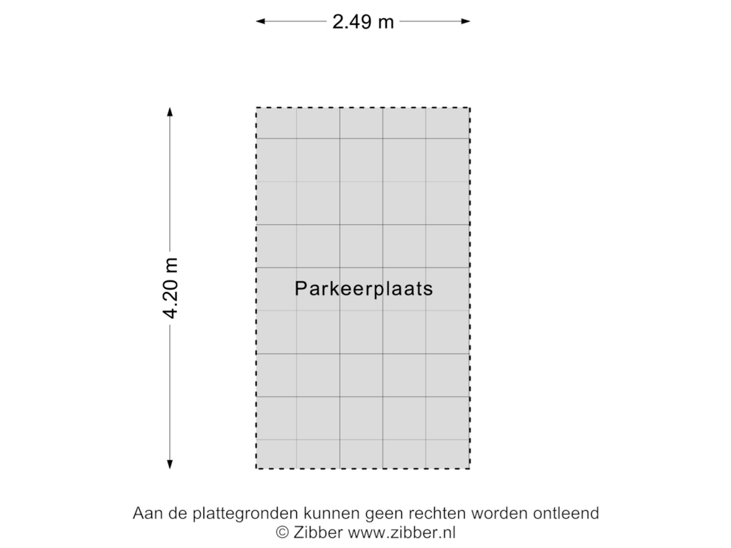 Bekijk plattegrond van Parkeerplaats van Moutstraat 79