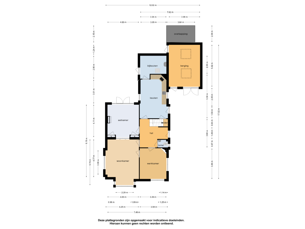 Bekijk plattegrond van Begane grond van St. Janstraat 14