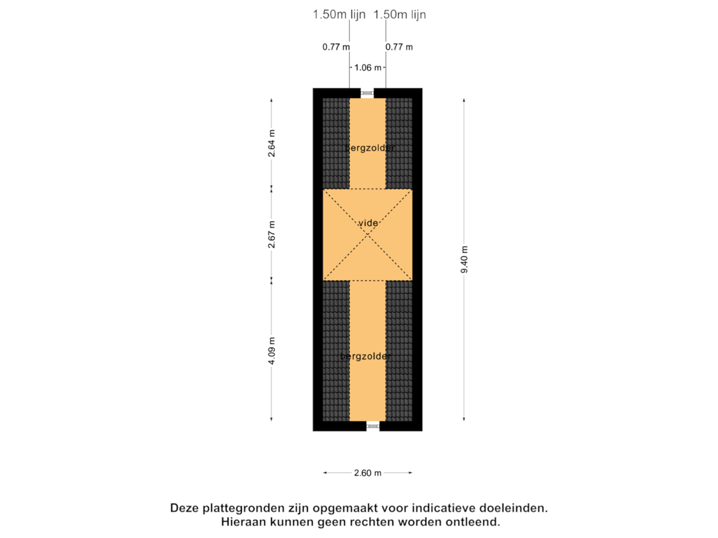 Bekijk plattegrond van 3e verdieping van St. Janstraat 14