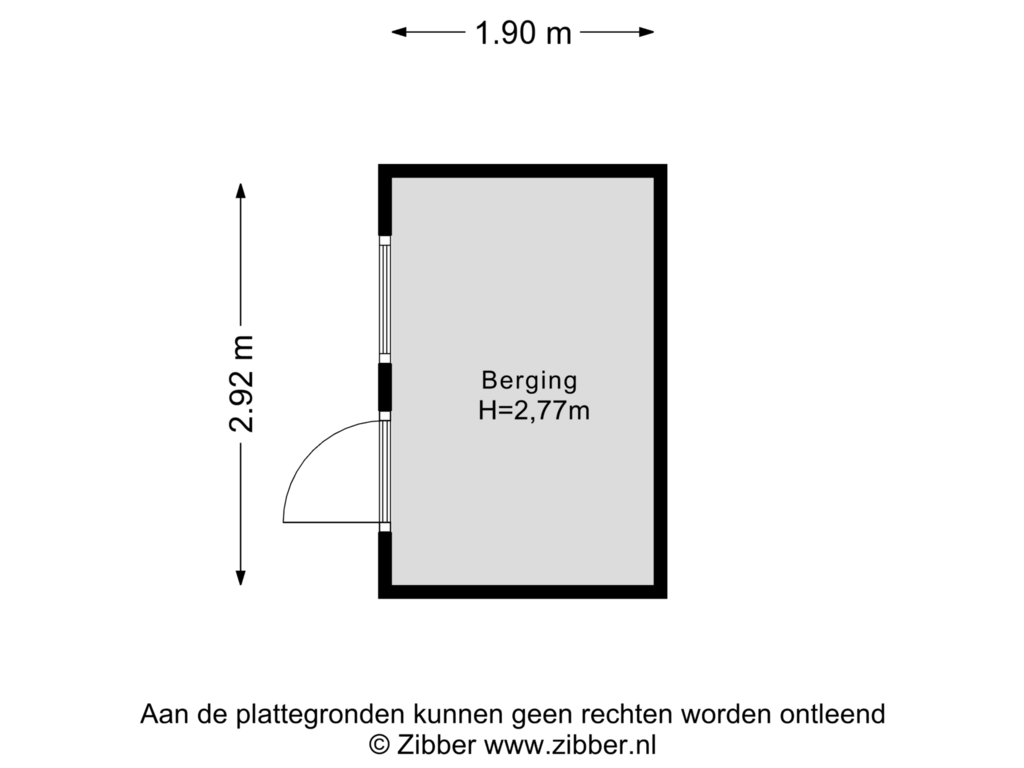 View floorplan of Berging of Noordzeepark-Doggersbank 15