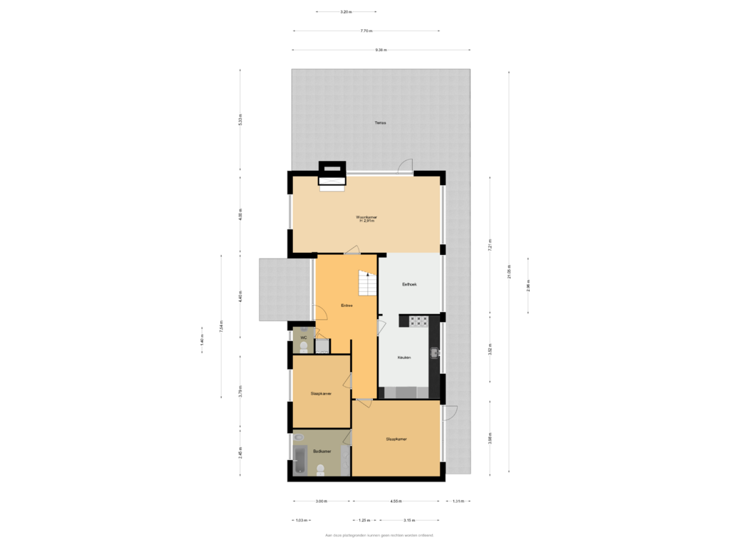 Bekijk plattegrond van Begane Grond van Stougjesdijk 13