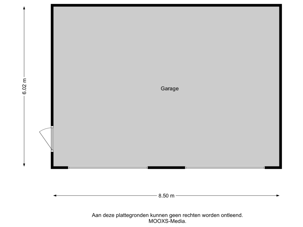 Bekijk plattegrond van Garage van Stougjesdijk 13