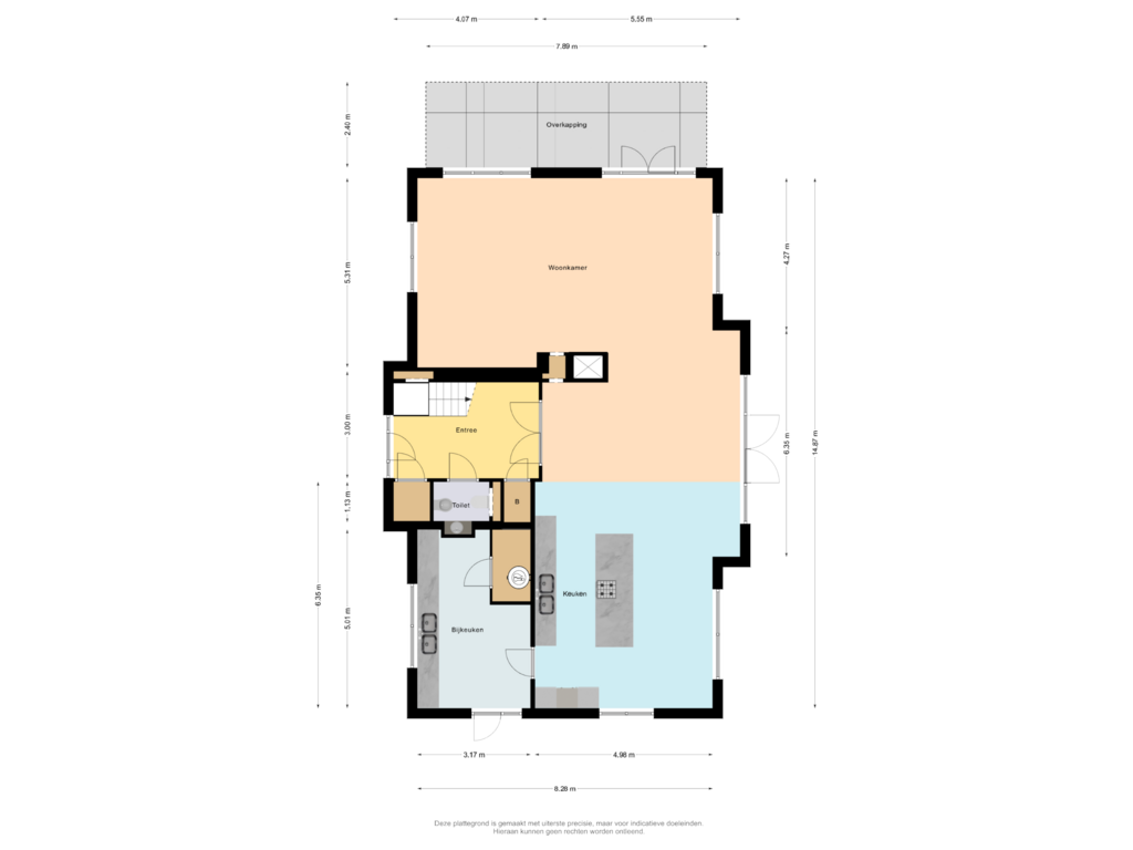 Bekijk plattegrond van Begane Grond van Vatropperweg 4