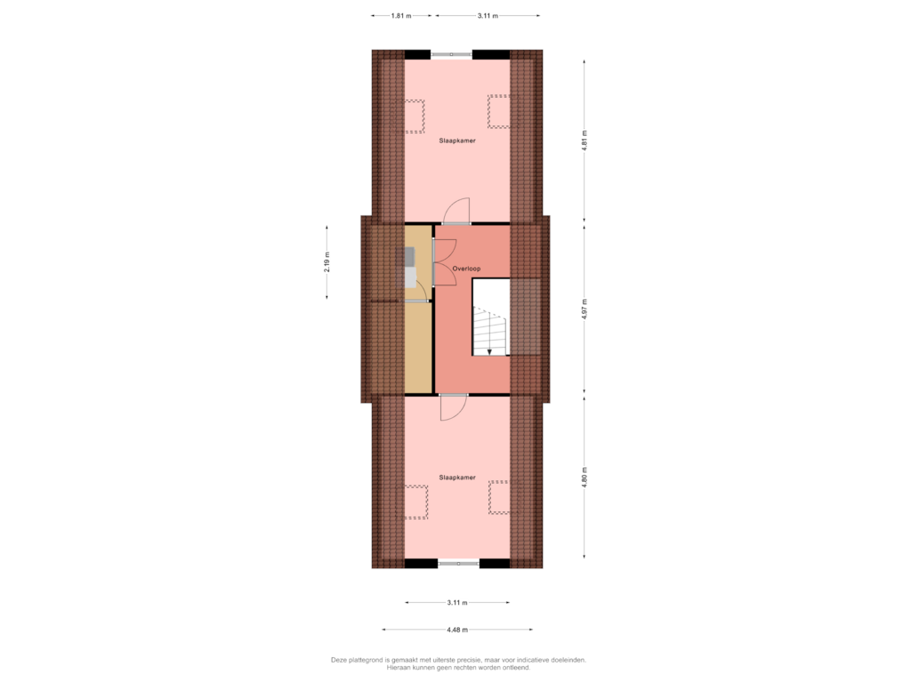 Bekijk plattegrond van 2e Verdieping van Vatropperweg 4