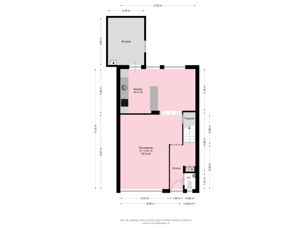 View floorplan of Begane Grond of Coert Lambertusstrjitte 11