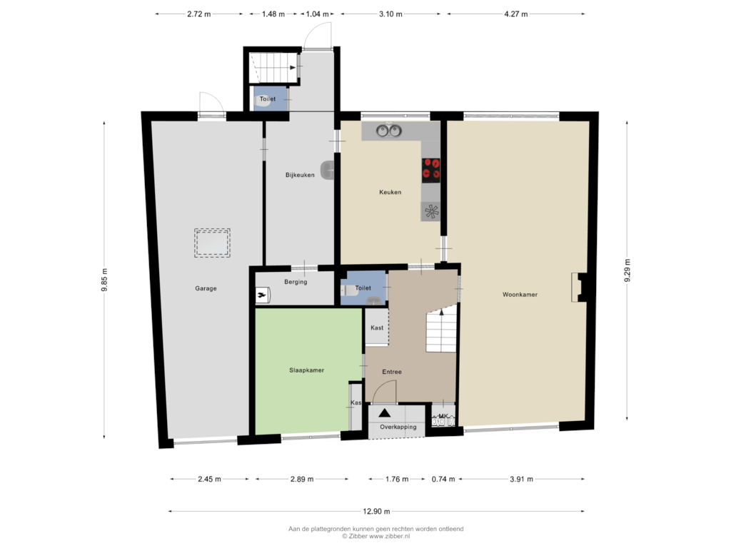 Bekijk plattegrond van Begane Grond van Brinkstraat 11