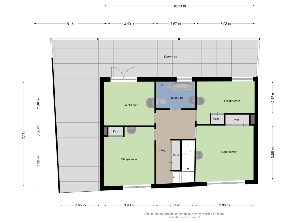 Bekijk plattegrond van Eerste Verdieping van Brinkstraat 11