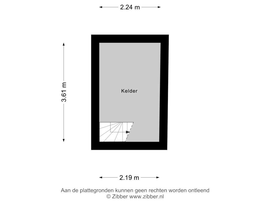 Bekijk plattegrond van Kelder van Brinkstraat 11