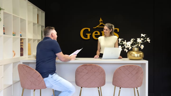 Een promotiefoto voor op kantoor