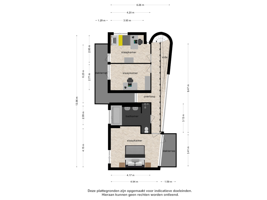 Bekijk plattegrond van 1e verdieping van Draagsteen 8