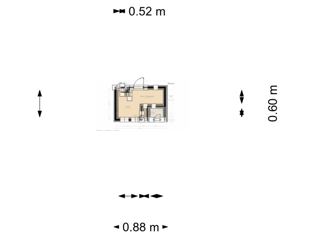 Bekijk plattegrond van First floor van President Rooseveltstraat 6