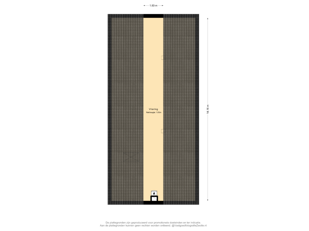 View floorplan of 2e Verdieping of Weteringpark 18