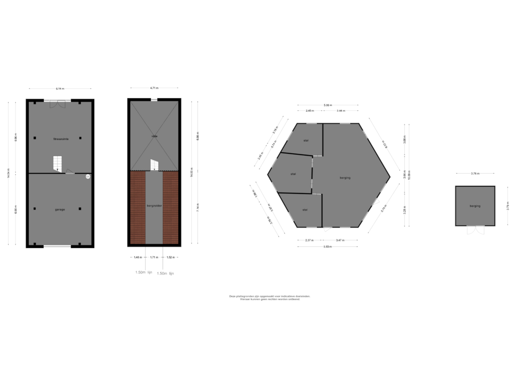 Bekijk plattegrond van Berging/Garage van Gein-Noord 80