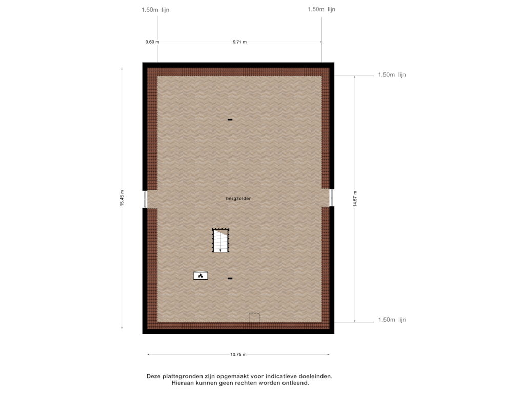 Bekijk plattegrond van Zolder van Pastoor Jansenstraat 1-A