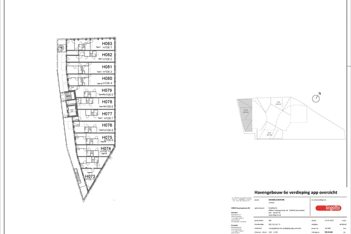 Bekijk foto 13 van Tweekamer appartement | Type B (Bouwnr. 105)