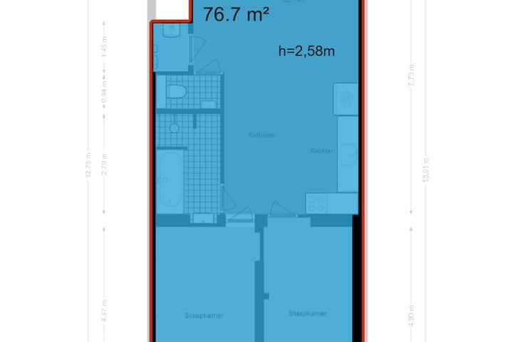 Bekijk foto 21 van Groen van Prinstererstraat 56-H