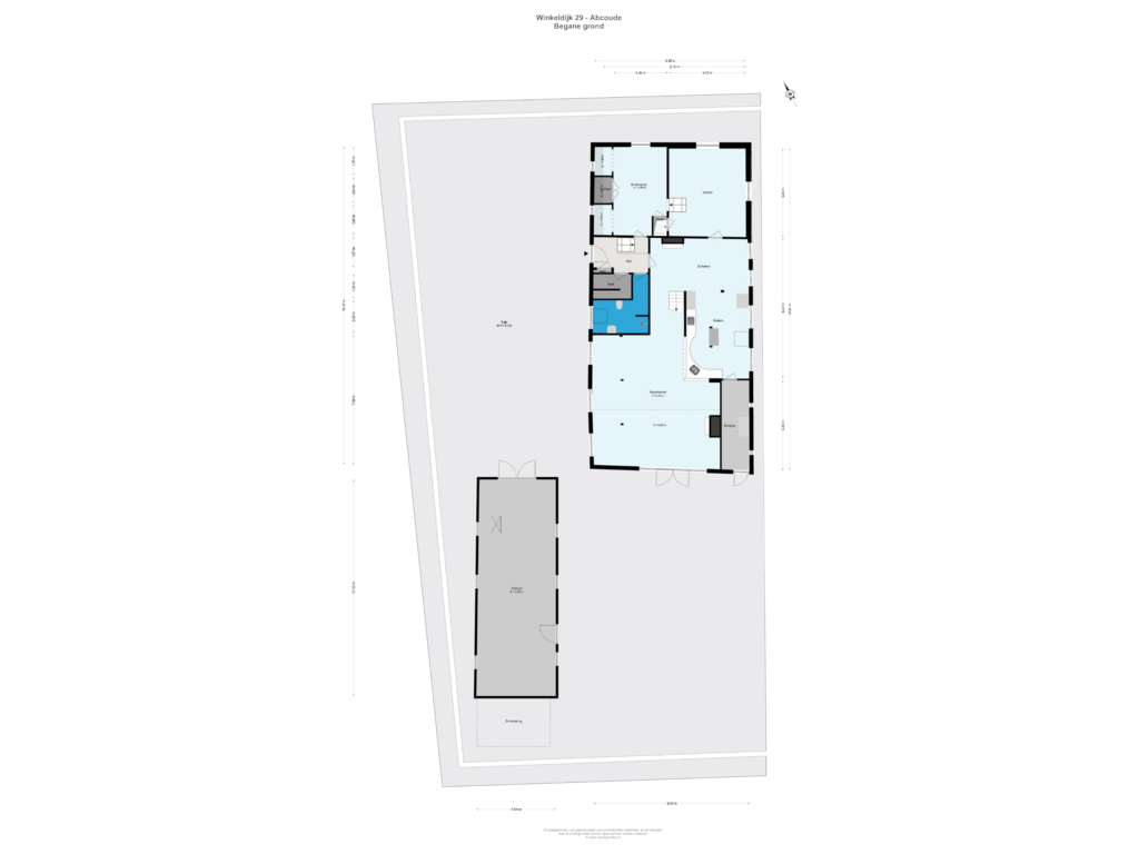 View floorplan of BG of Winkeldijk 29-A