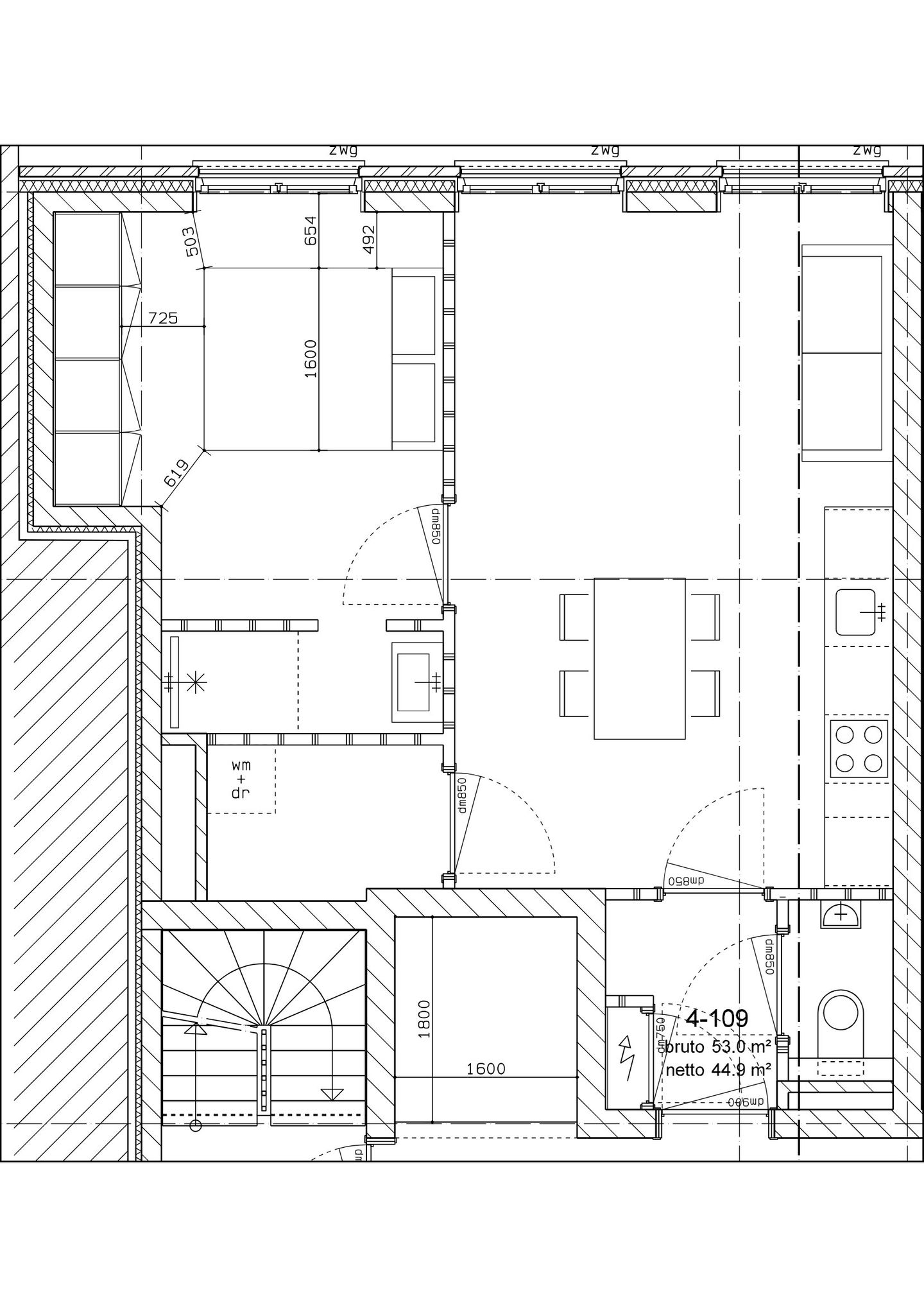 Foto 4 van Lange Wolstraat 4-109