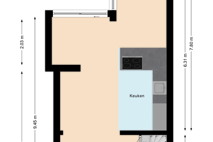 Foto 39 van Zuidzijde 5-A