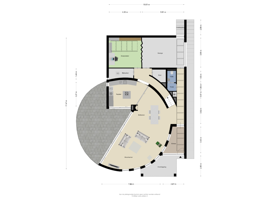 View floorplan of Begane Grond of Gaaiperswei 64