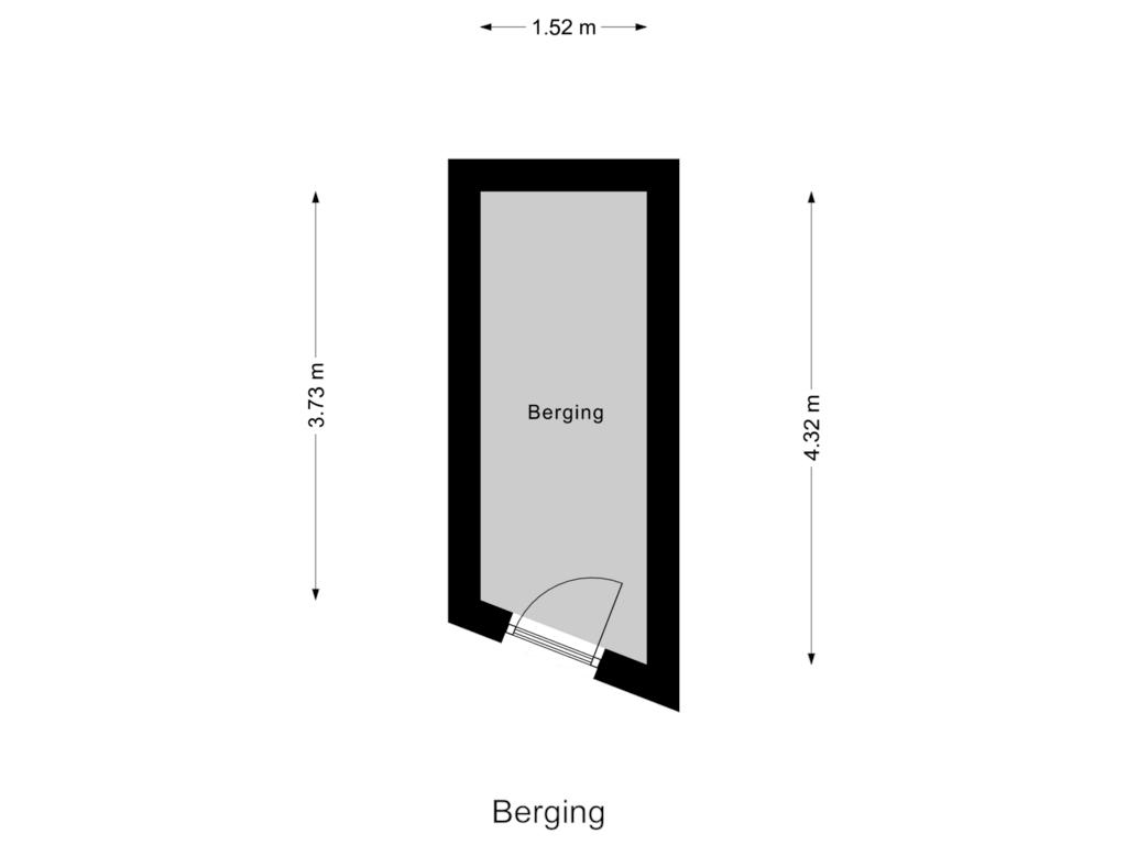 Bekijk plattegrond van Berging van Kop van Het Ruim 69