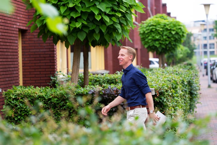 Een promotiefoto voor op kantoor