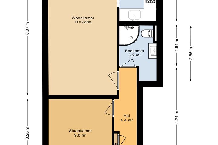 Bekijk foto 35 van Colensostraat 46-ZW