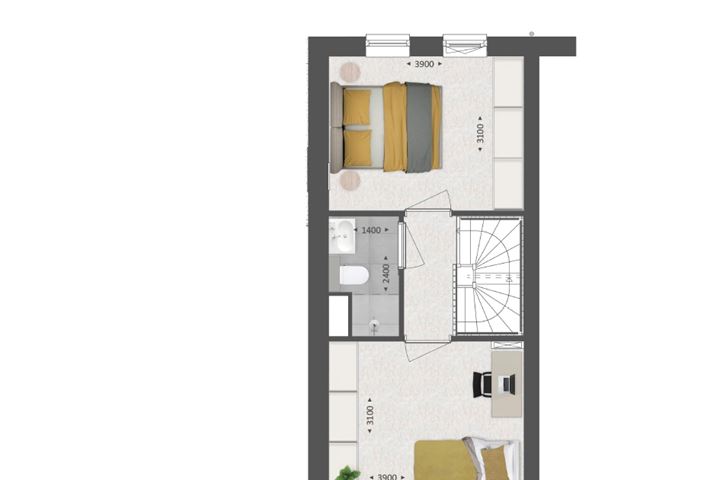 Bekijk foto 14 van Koolhoven-West fase 2 Tussenwoning type P (Bouwnr. 44)