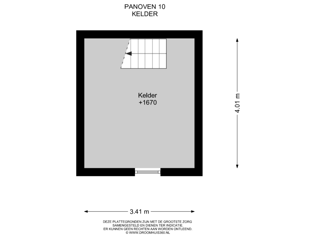 Bekijk plattegrond van Kelder van Panoven 10