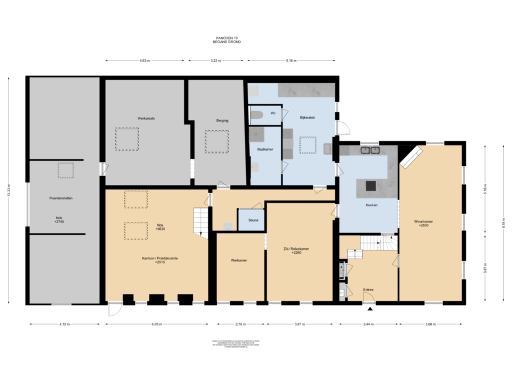 Bekijk plattegrond van Begane Grond van Panoven 10