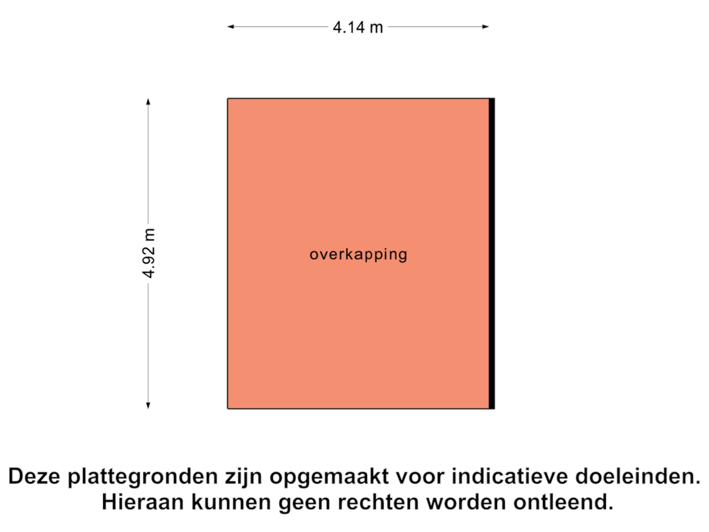 Bekijk plattegrond van overkapping van Geldering 43