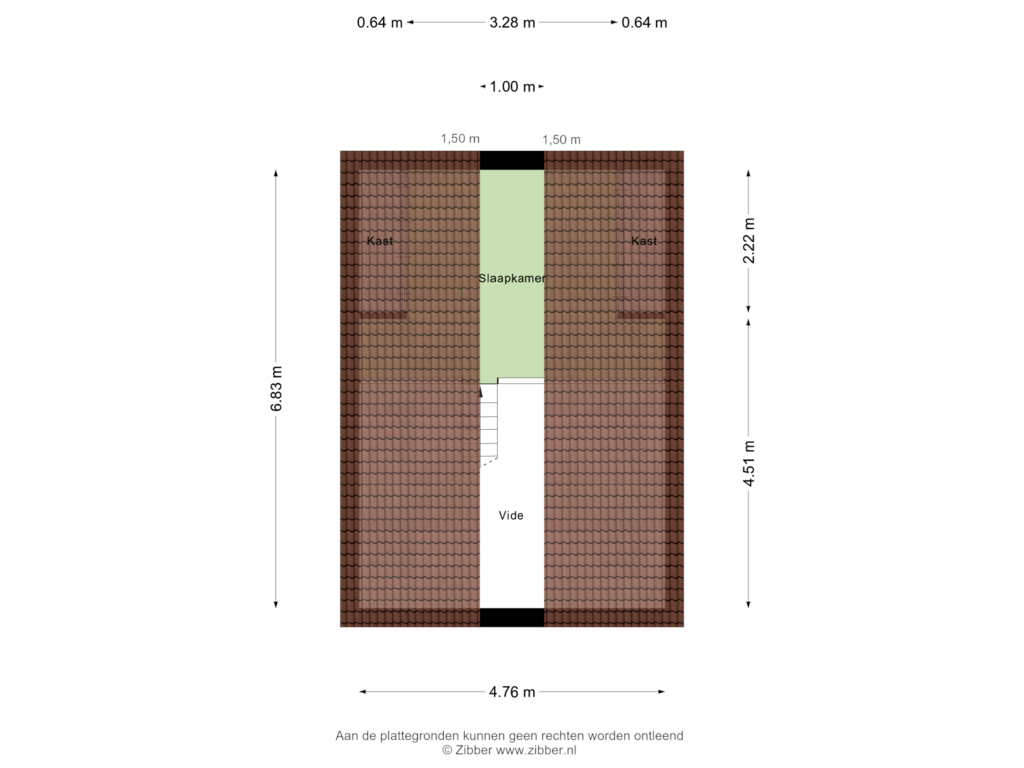 Bekijk plattegrond van Vliering van Hoefakkers 19