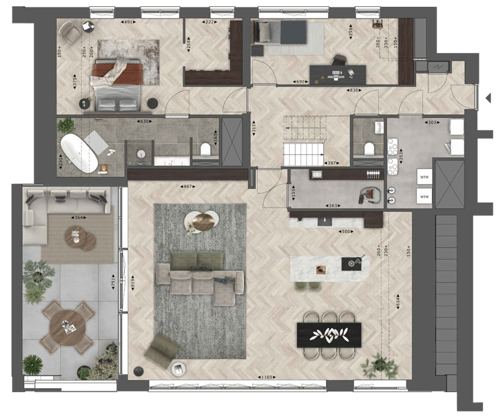 Photo 3 of Penthouse T2 (Bouwnr. T2.13.P)