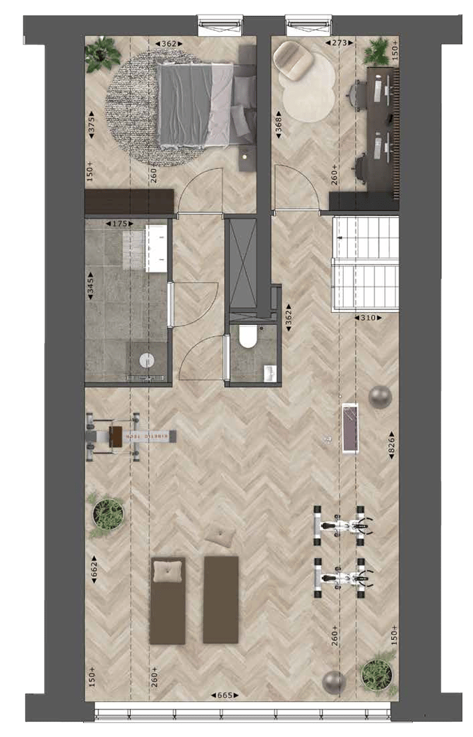 Foto 4 van Penthouse T2 (Bouwnr. T2.13.P)