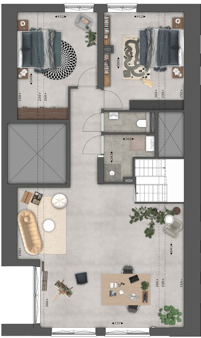 Foto 4 van Penthouse T1 (Bouwnr. T1.15-P)