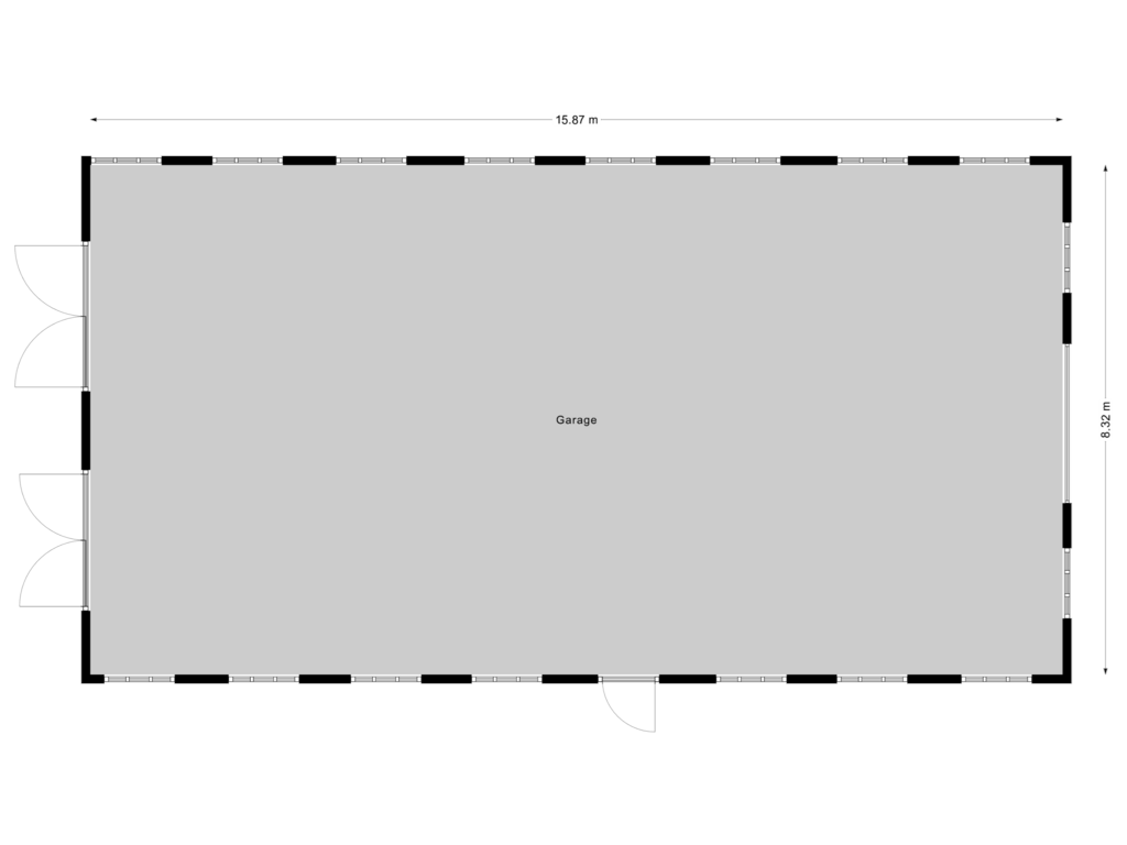 Bekijk plattegrond van Garage van Morigerweg 12