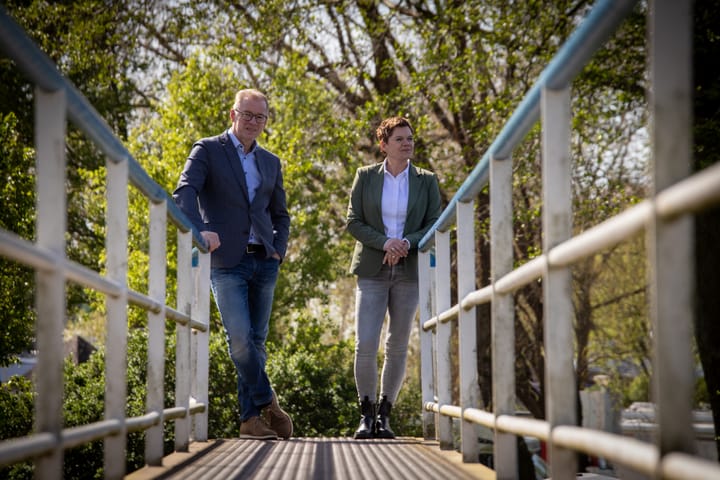 Een promotiefoto voor op kantoor