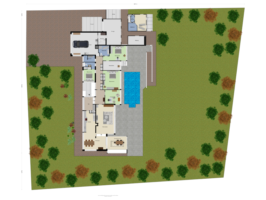 View floorplan of Begane grond_tuin of Boekelosestraat 47