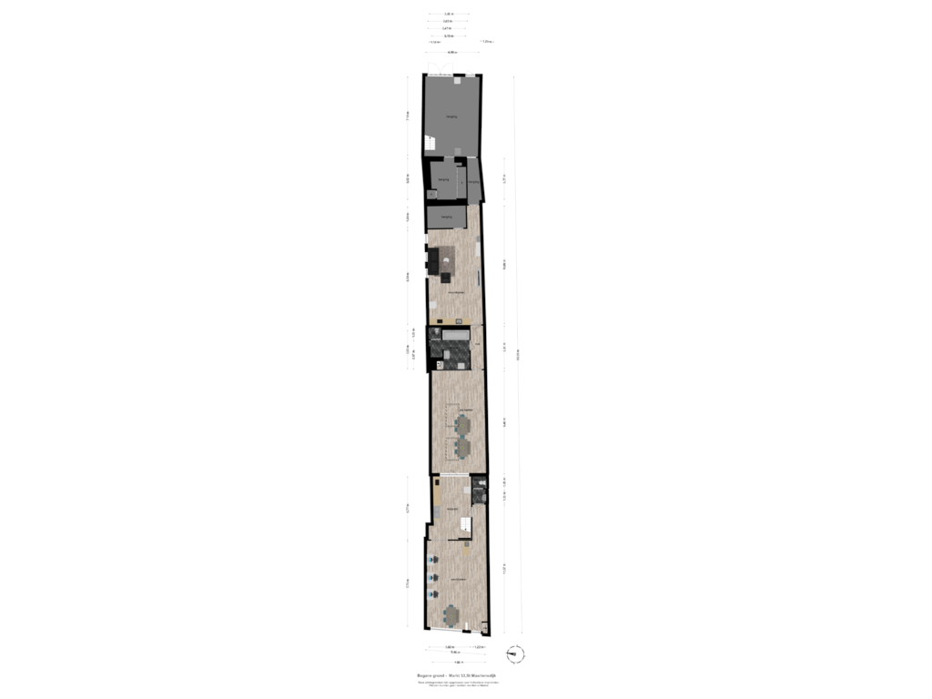 Bekijk plattegrond van Begane grond van Markt 53