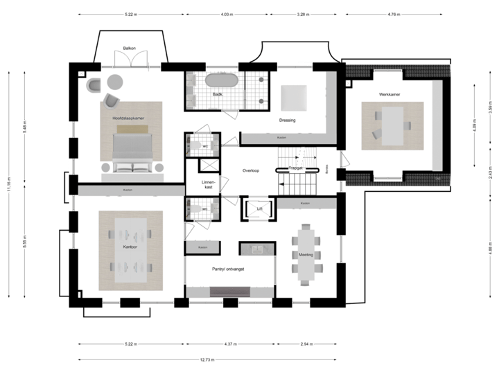 1e VERDIEPING OPTIE -2
