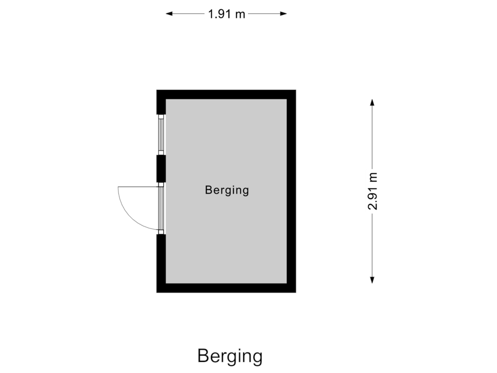 Bekijk plattegrond van Berging van Molengroet 1-709