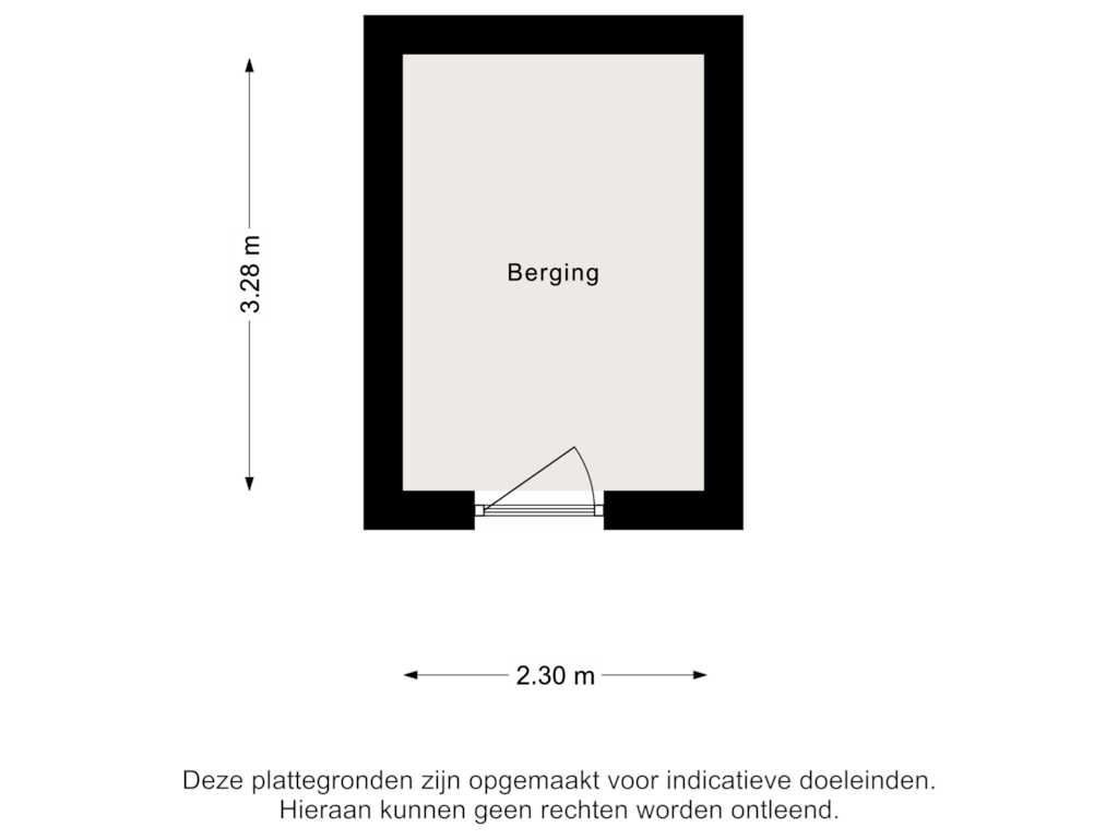 Bekijk plattegrond van Berging van Dalenbeek 20